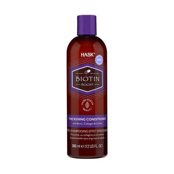 HASK BIOTIN BOOST THICKENING CONDITIONER 355ML HASK BIOTIN BOOST THICKENING CONDITIONER 355ML