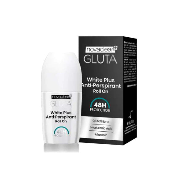 NOVACLEAR GLUTA WHITE PLUS ANTI-PERSPIRANT ROLL ON 50ML NOVACLEAR GLUTA WHITE PLUS ANTI-PERSPIRANT ROLL ON 50ML