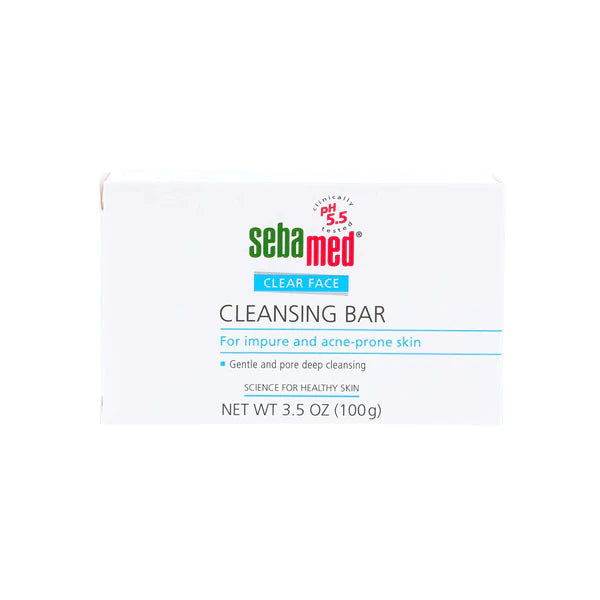 SEBAMED CLEAR FACE CLEANSING BAR 100G SEBAMED CLEAR FACE CLEANSING BAR 100G