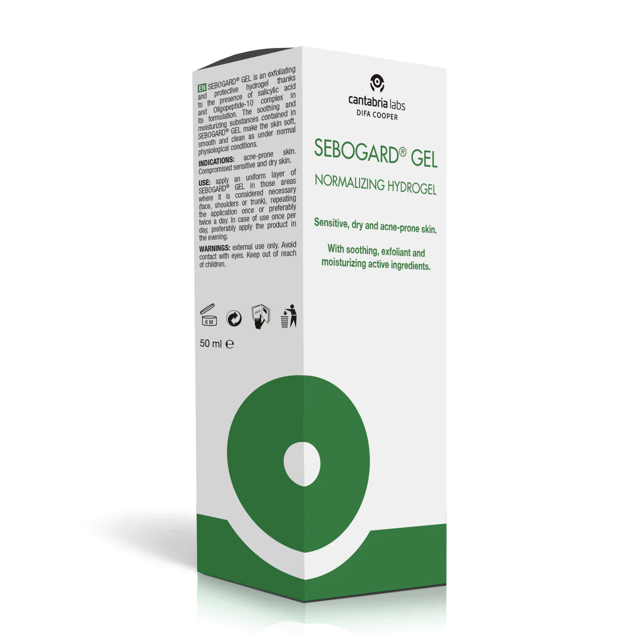 DIFA COOPER SEBOGARD GEL 50ML DIFA COOPER SEBOGARD GEL 50ML