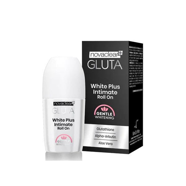 NOVACLEAR GLUTA WHITE PLUS INTIMATE ROLL ON 50ML NOVACLEAR GLUTA WHITE PLUS INTIMATE ROLL ON 50ML