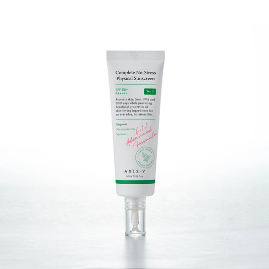 Axis-Y, Complete No-Stress Physical Sunscreen, SPF 50+, PA++++,(50 ml)