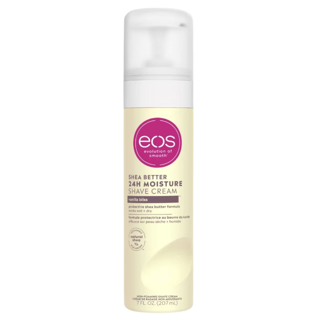 eos Shea Better 24H Moisture Shave Cream, Vanilla Bliss (207 ml)