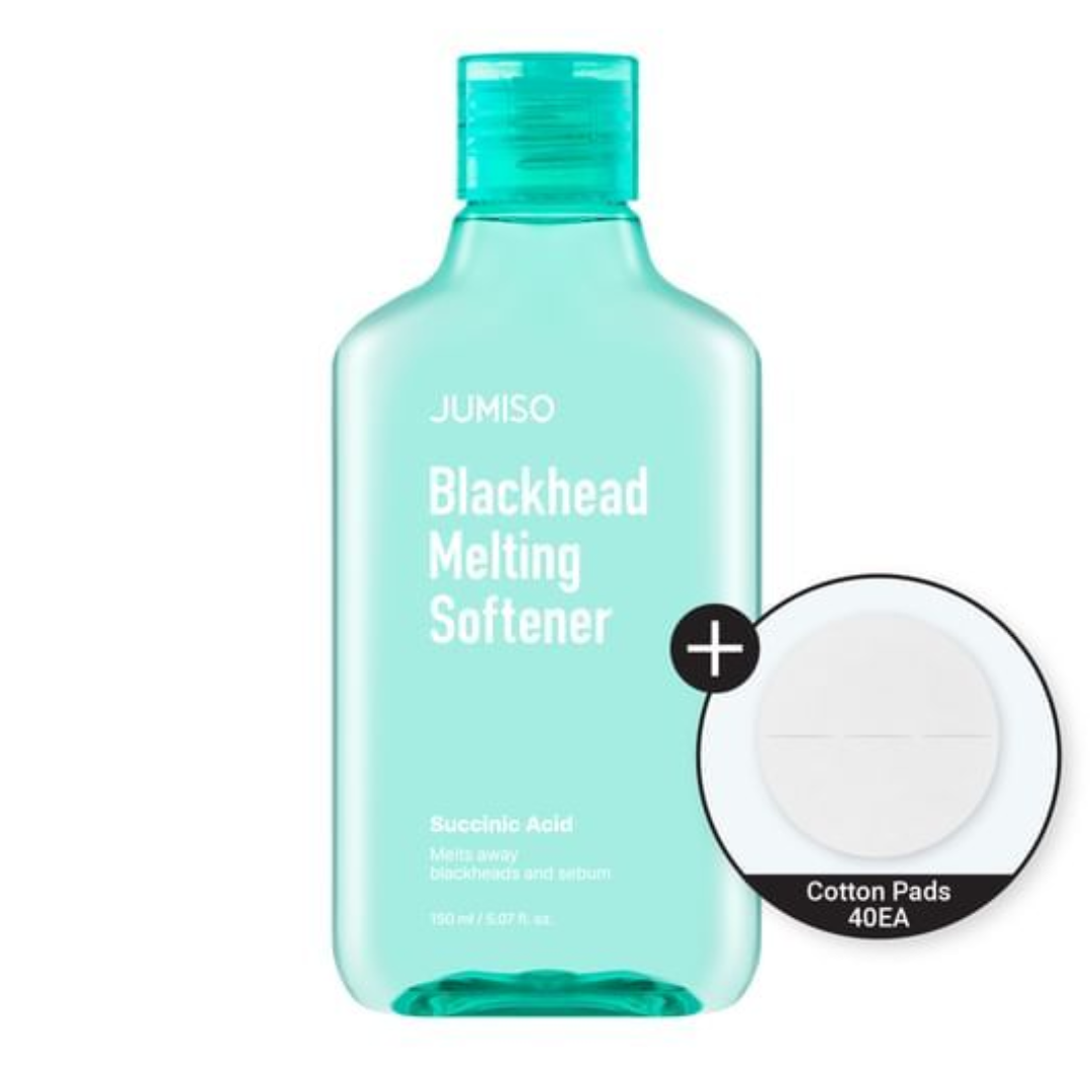 JUMISO Blackhead Melting Softener 150ml & 40 Cotton Pads Set JUMISO Blackhead Melting Softener 150ml & 40 Cotton Pads Set