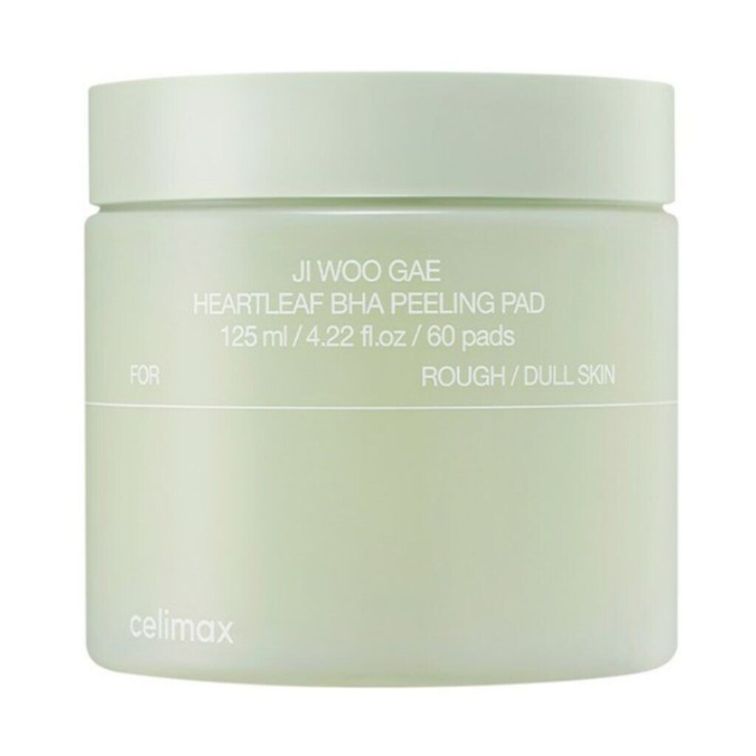 celimax JIWOOGAE Heartleaf BHA Peeling Pad (60pads)