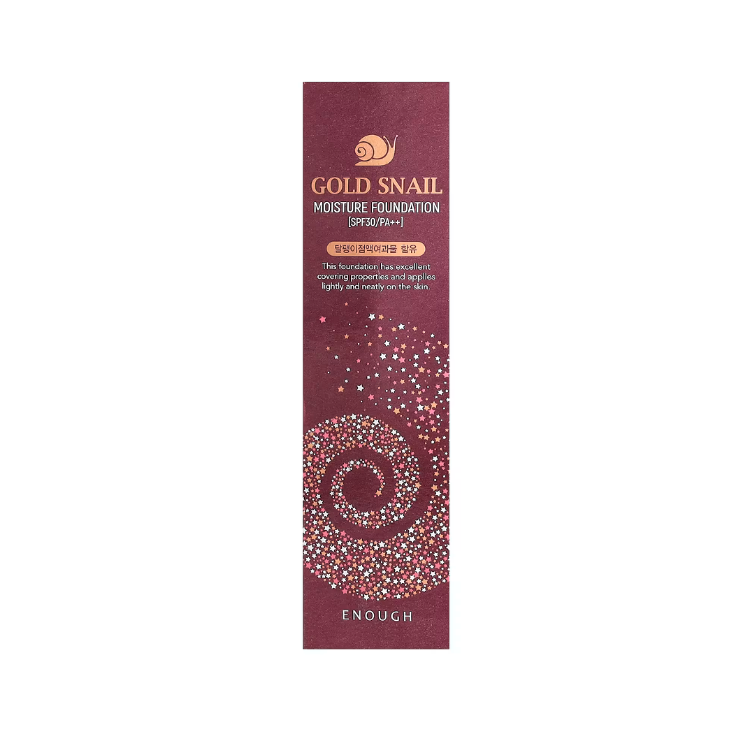 Enough, Gold Snail, Moisture Foundation, SPF 30 PA++ #21