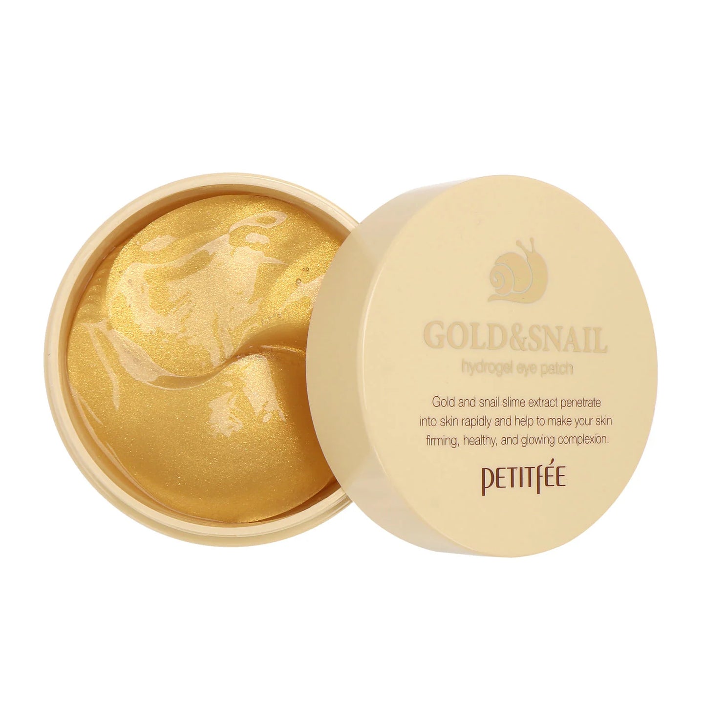 Petitfee, Gold & Snail Hydrogel Eye Patch, 60 Patches