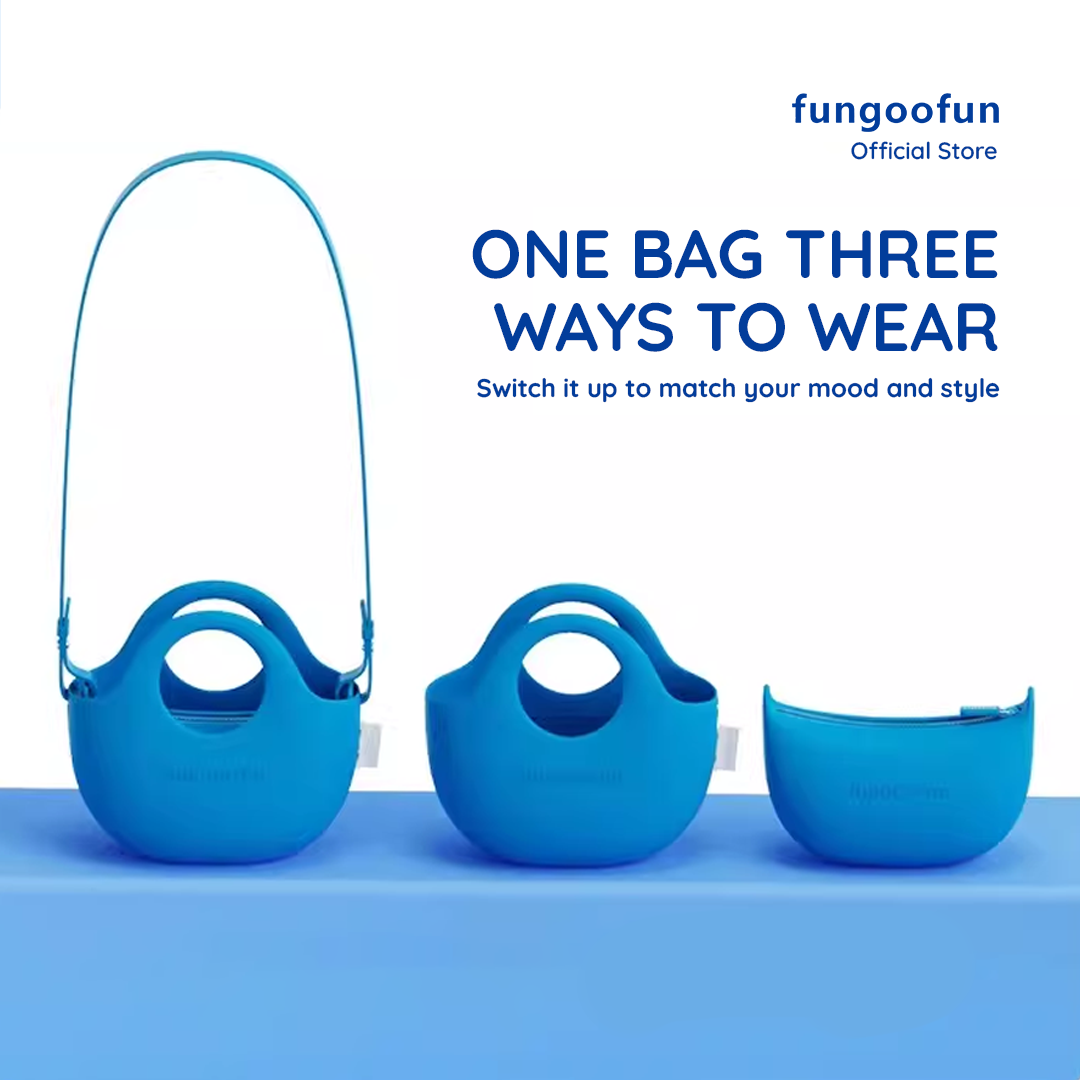 FUNGOOFUN Gogo Crossbody Bag - Blue