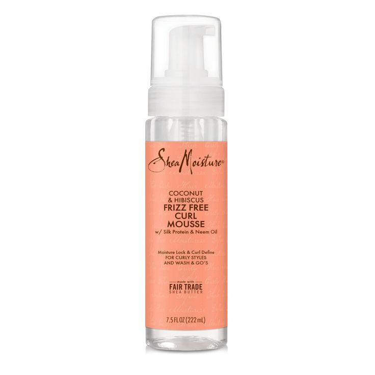 SheaMoisture Frizz Free Curl Mousse Coconut & Hibiscus (222 ml)