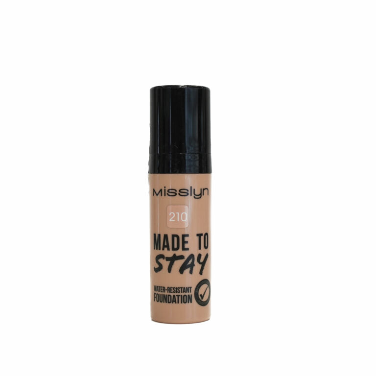 Misslyn MADE TO STAY water -resistant foundation 210