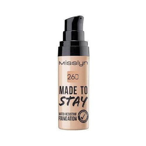 Misslyn MADE TO STAY water-resistant foundation 260