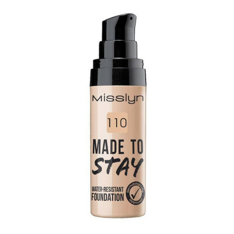 Misslyn MADE TO STAY water-resistant Foundation 110