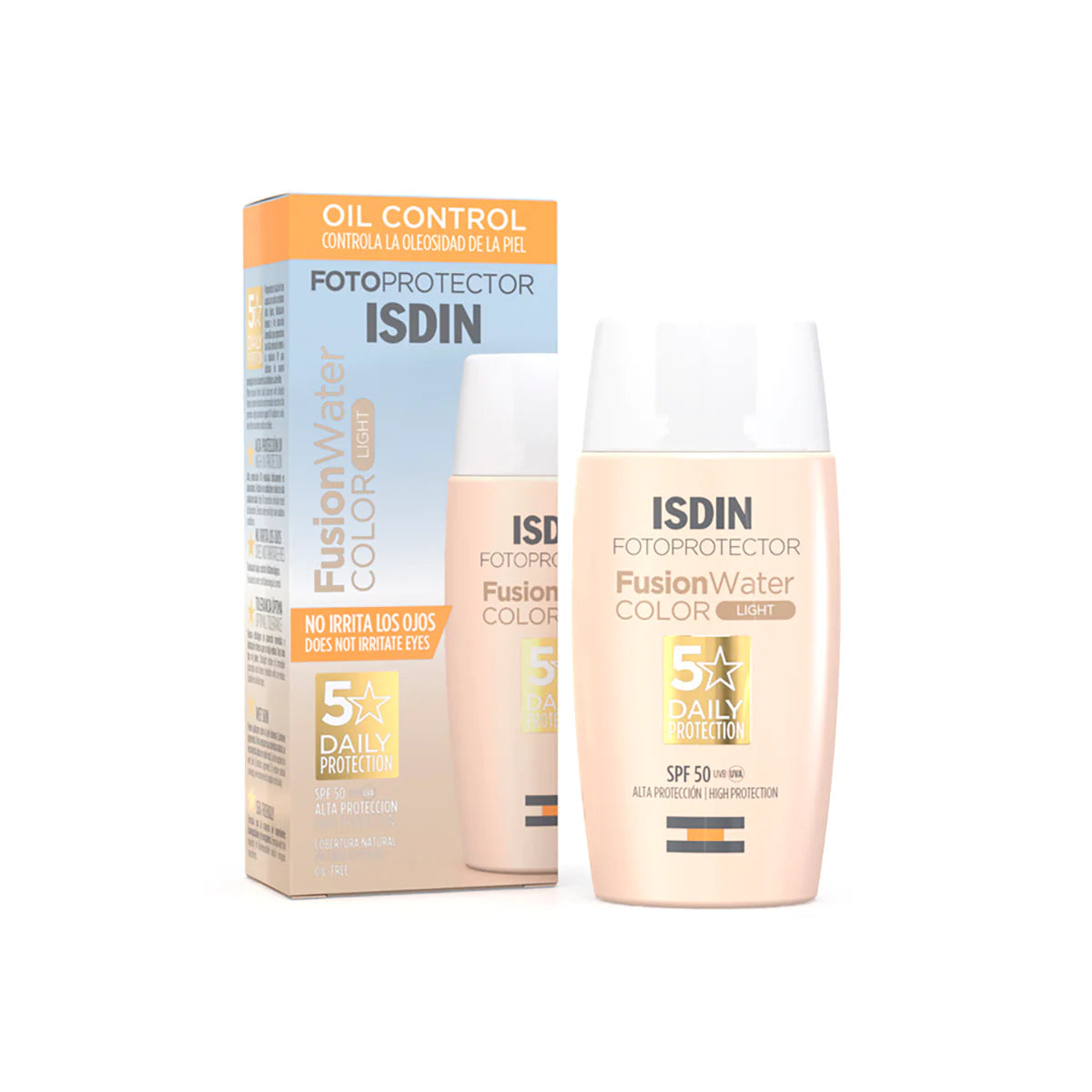 ISDIN FOTOPROTECTOR FUSION WATER COLOR LIGHT SPF50 50ML