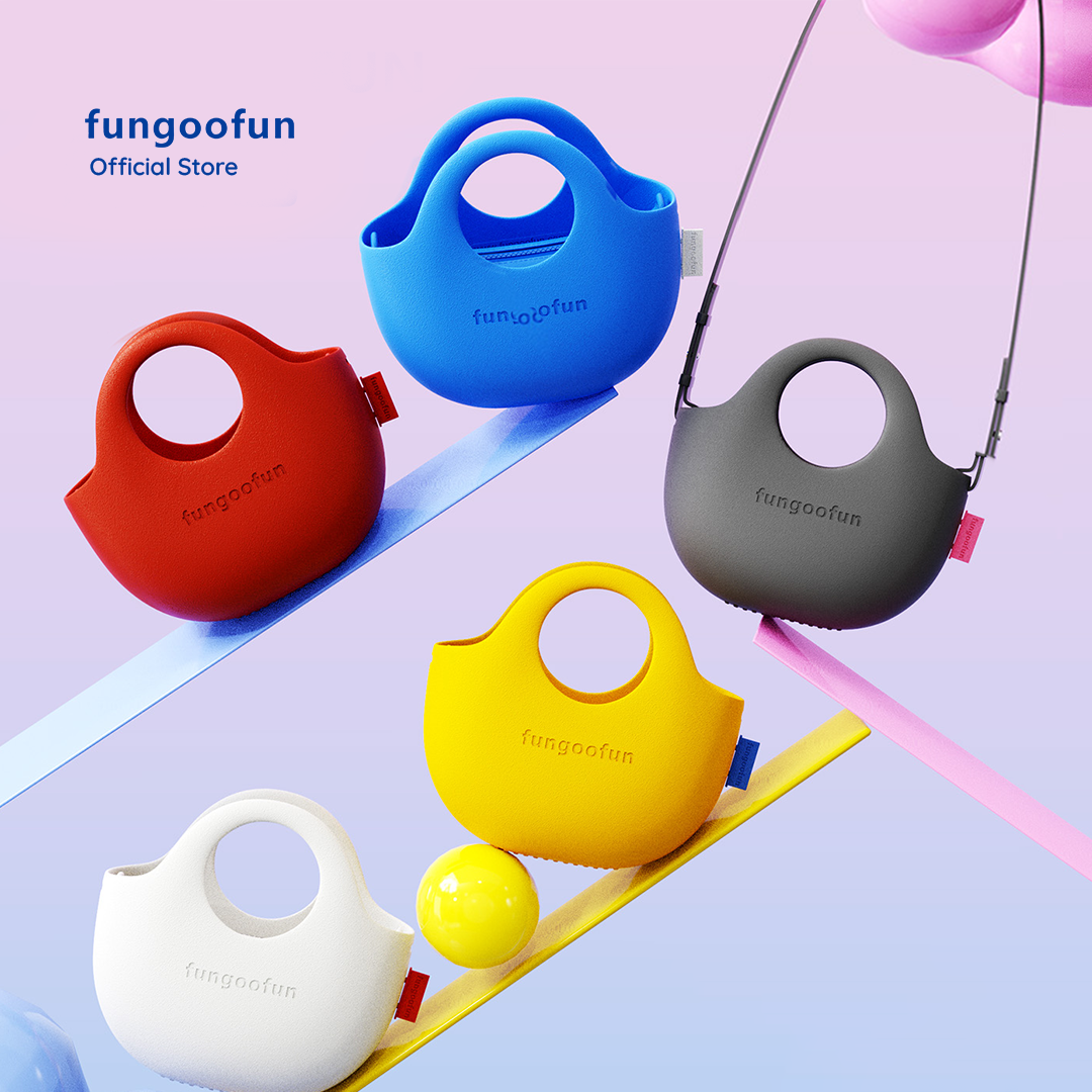 FUNGOOFUN Gogo Crossbody Bag - White