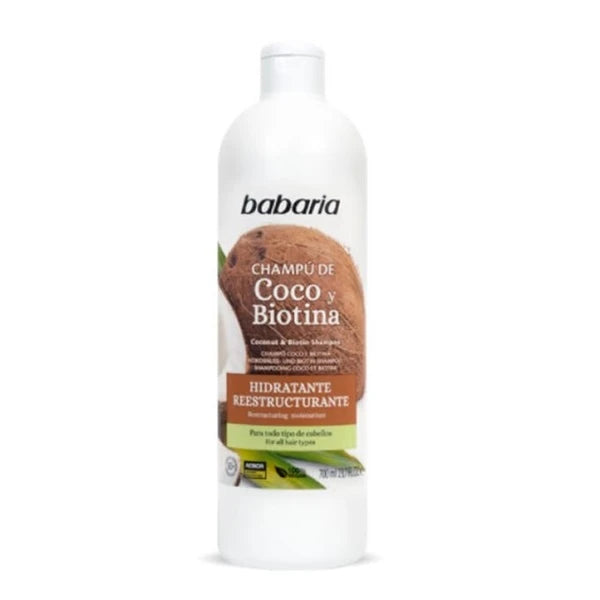 Babaria Coconut and Biotin Moisturizing Shampoo 700ml