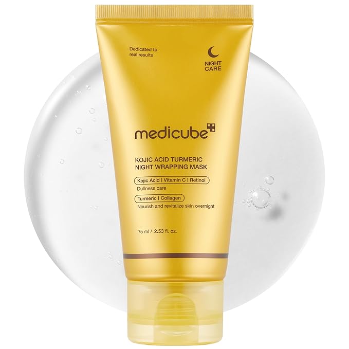 Medicube Kojic Acid Turmeric Overnight Wrapping Peel Off Mask