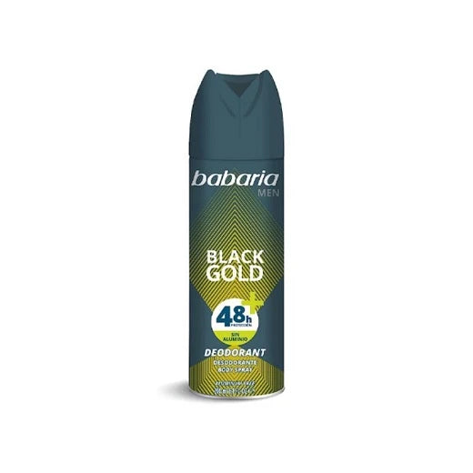 Babaria Black Gold Deodorant Spray For Men 200ml