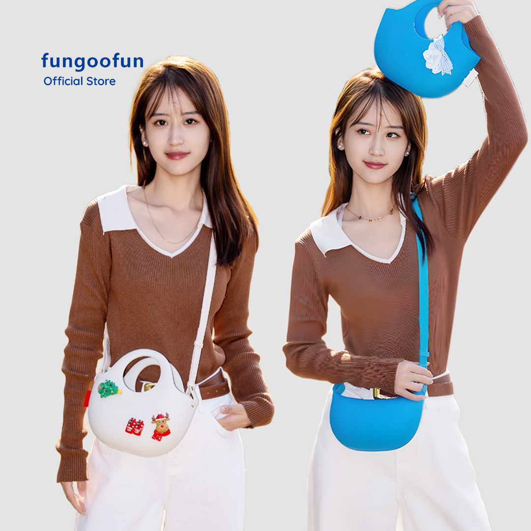 FUNGOOFUN Gogo Crossbody Bag - Yellow