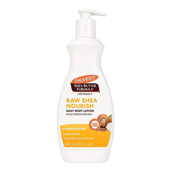 PALMERS SHEA BUTTER RAW SHEA NOURISH DAILY BODY LOTION 400ML