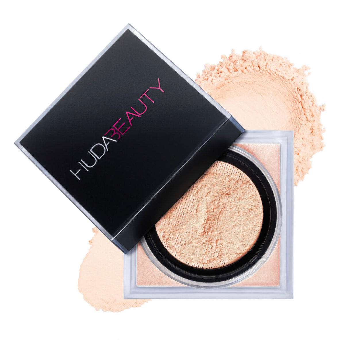 Hudabeauty Easy Bake Loose Baking & Setting Powder (peach pie)