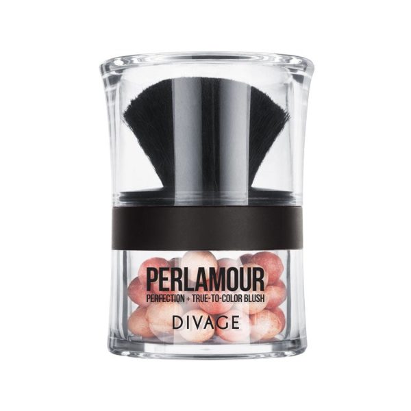 Divage Perlamour Blusher Pearls With Brush , 16 G