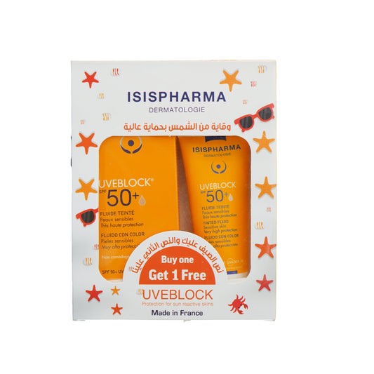 ISISPHARMA UVEBLOCK SPF 50+ (BUY ONE GET 1 FREE)