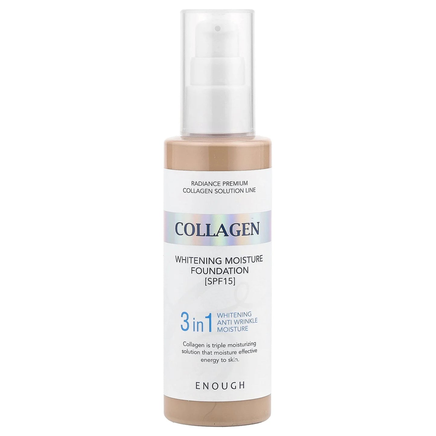 Enough, Collagen, Whitening Moisture Foundation, SPF 15, #13,(100 ml)