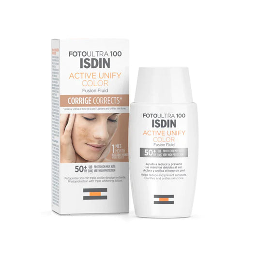 ISDIN FOTOULTRA 100 ACTIVE UNIFY COLOR FUSION FLUID SPF50+ 50ML