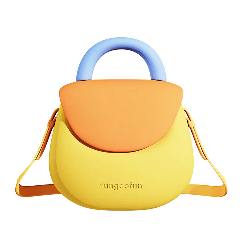 FUNGOOFUN Gourd Crossbody Bag - Orange Yellow