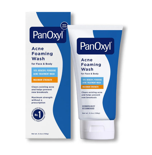 PanOxyl Acne Foaming Wash Benzoyl Peroxide 10% Maximum Strength