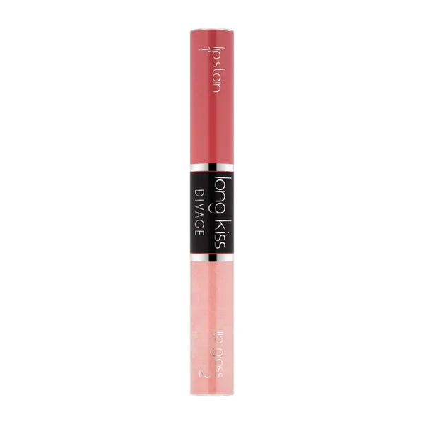 Divage Long Kiss 2 In 1 Lipstick Gloss