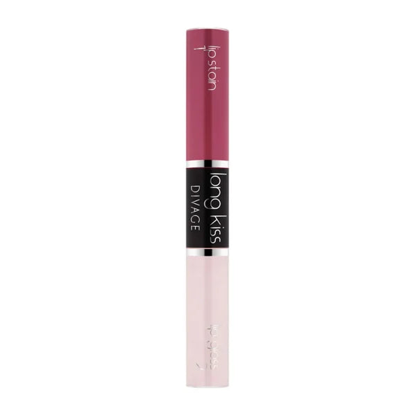 Divage Long Kiss 2 In 1 Lipstick Gloss
