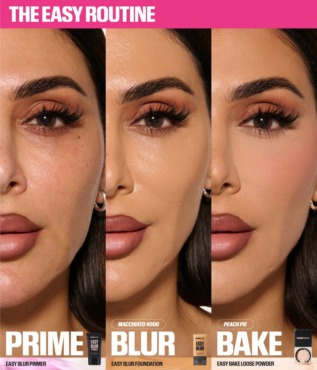 HudaBeauty Mini Easy Blur Silicone-Frer Smoothing & Pore Minimizing Primer 10ml