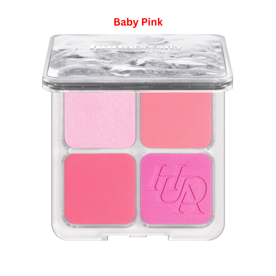 HudaBeauty Blush Filter Blurring Blushlighters Palette (All Shades)