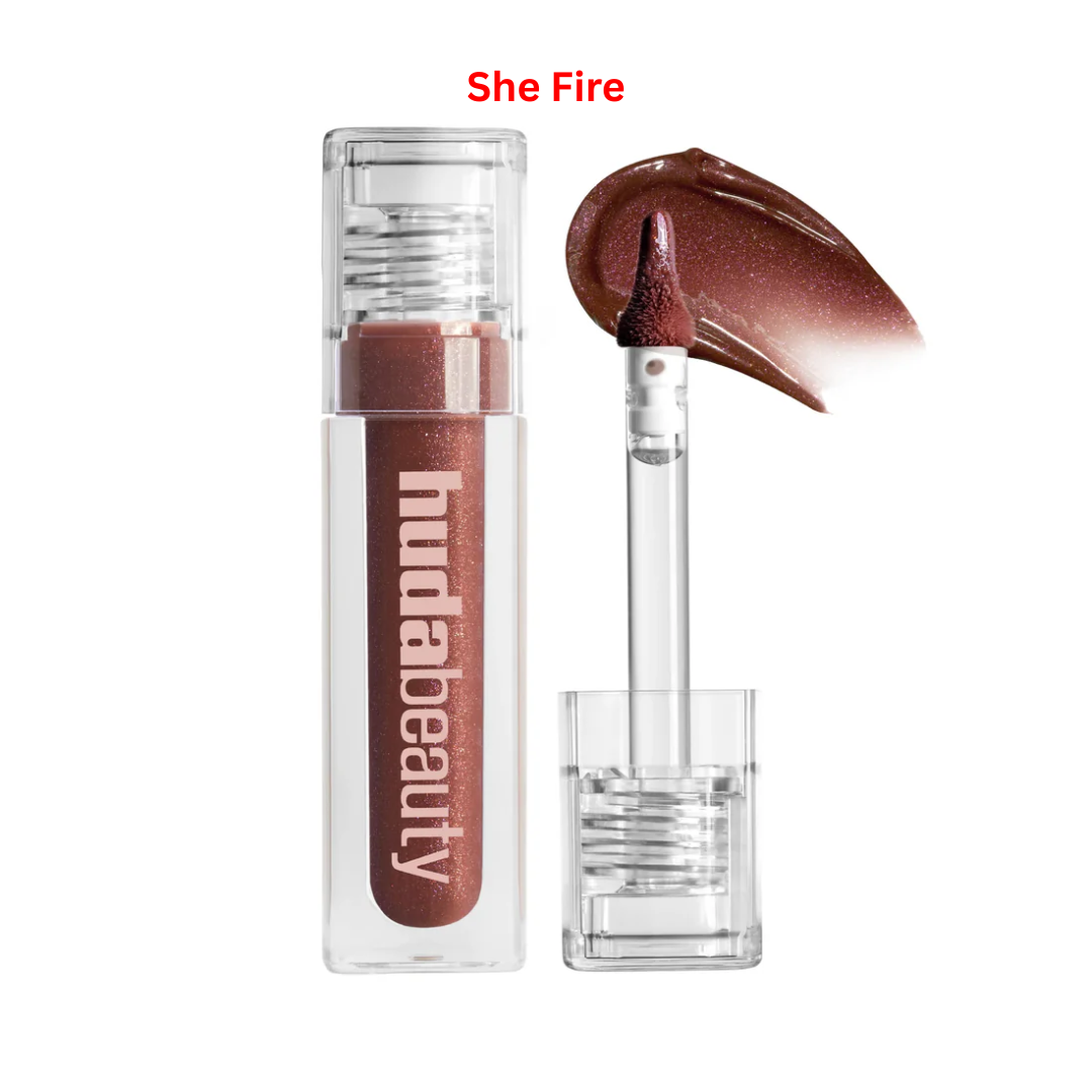 HudaBeauty FAUX FILLER Extra Shine Lip Gloss 3.9 ML (All Shades)