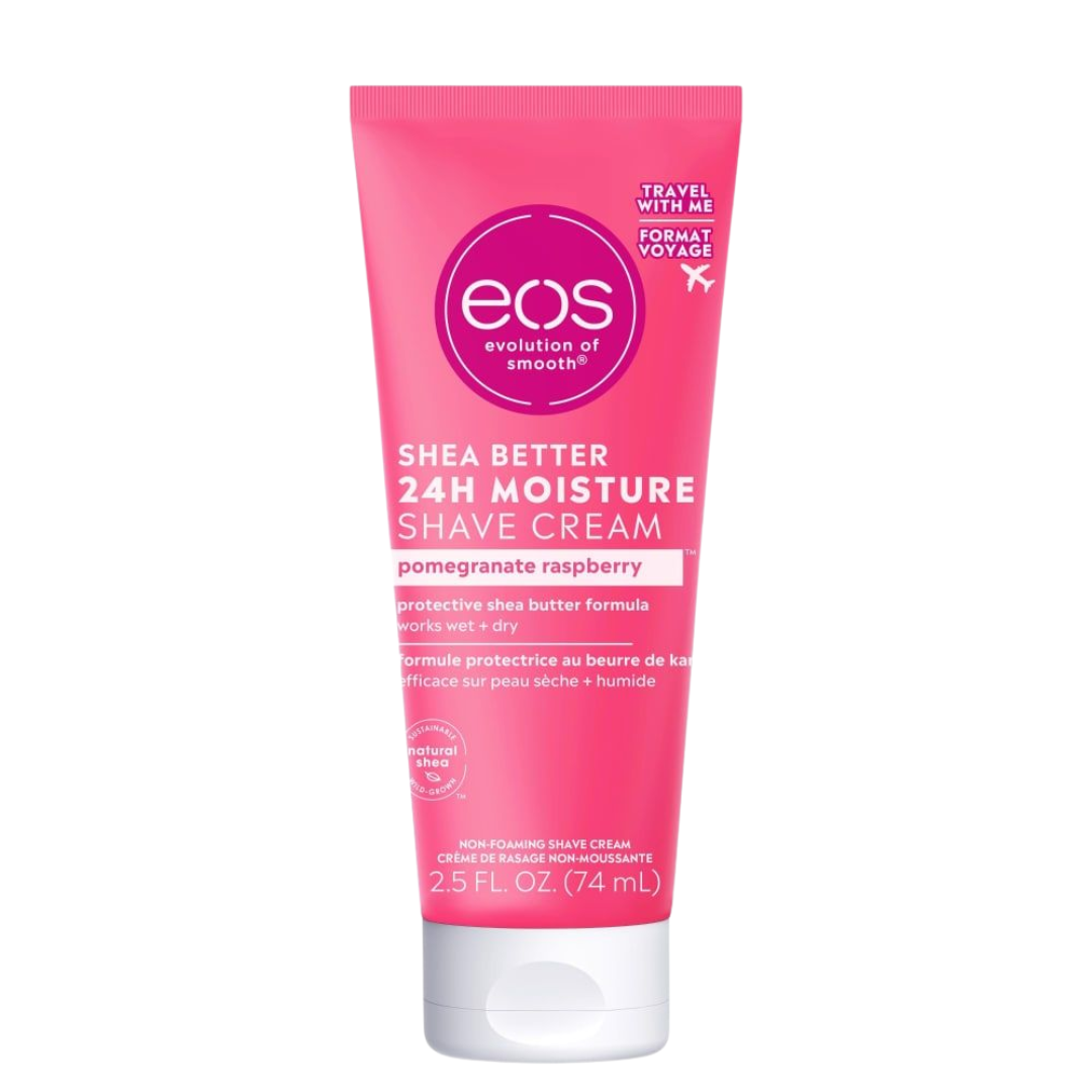 eos Pomegranate Raspberry Travel Shave Cream 74ml