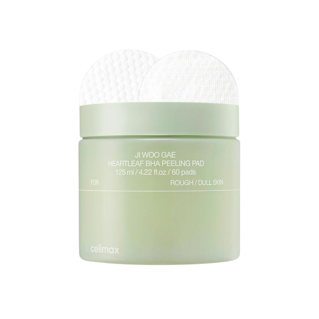 celimax JIWOOGAE Heartleaf BHA Peeling Pad (60pads)