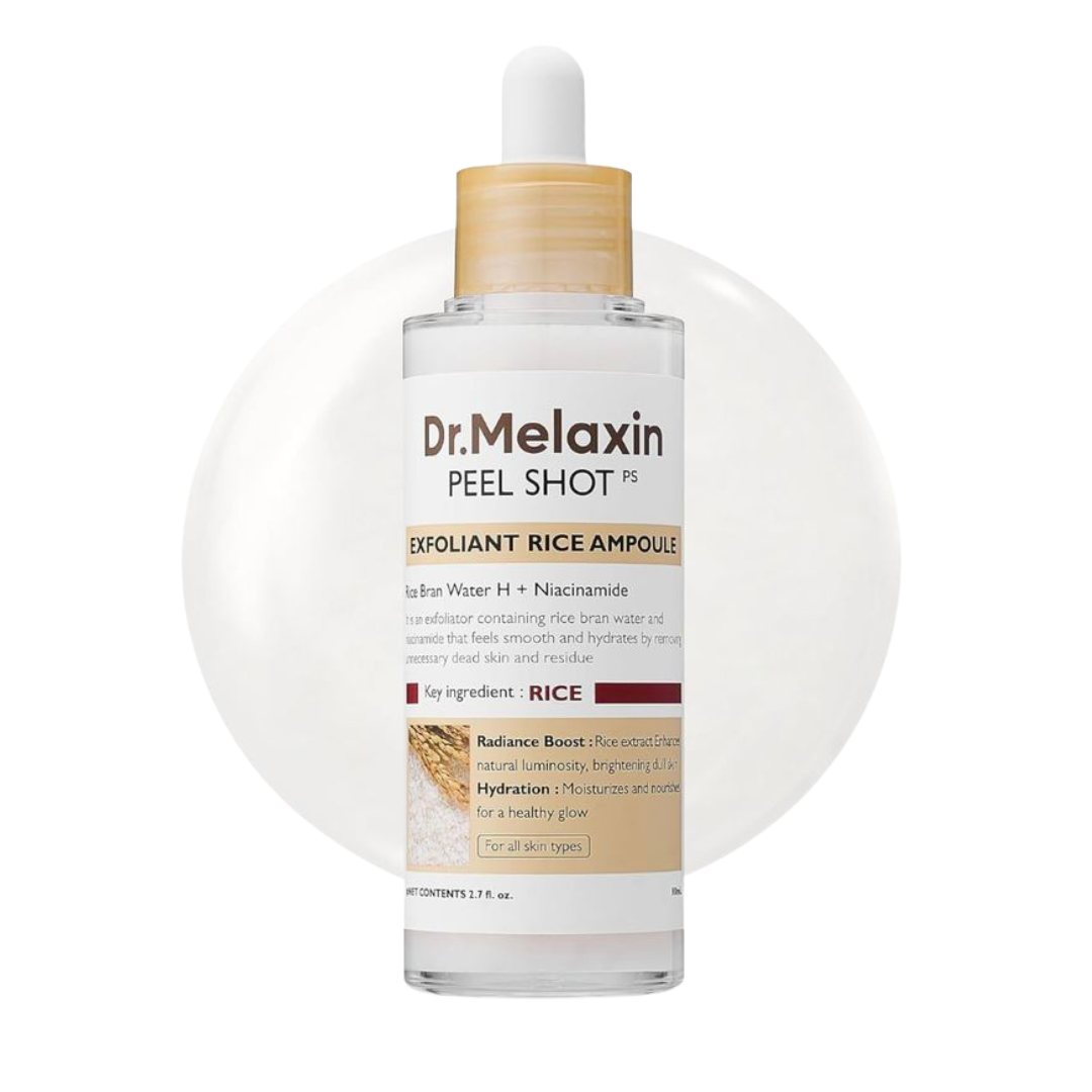 Dr Melaxin Peel Shot Exfoliating White Rice Ampoule 80ml