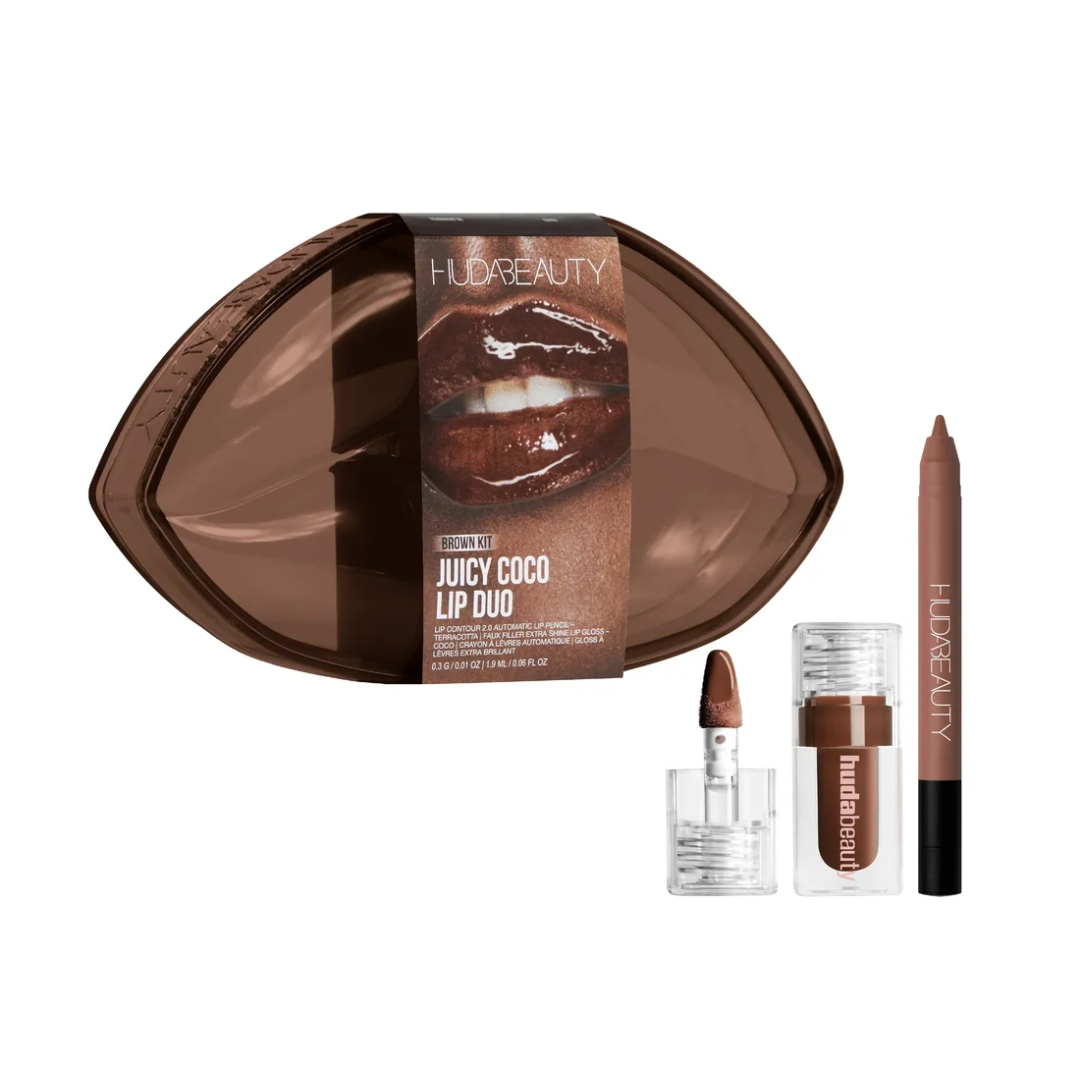 HudaBeauty Juicy Coco Lip Duo