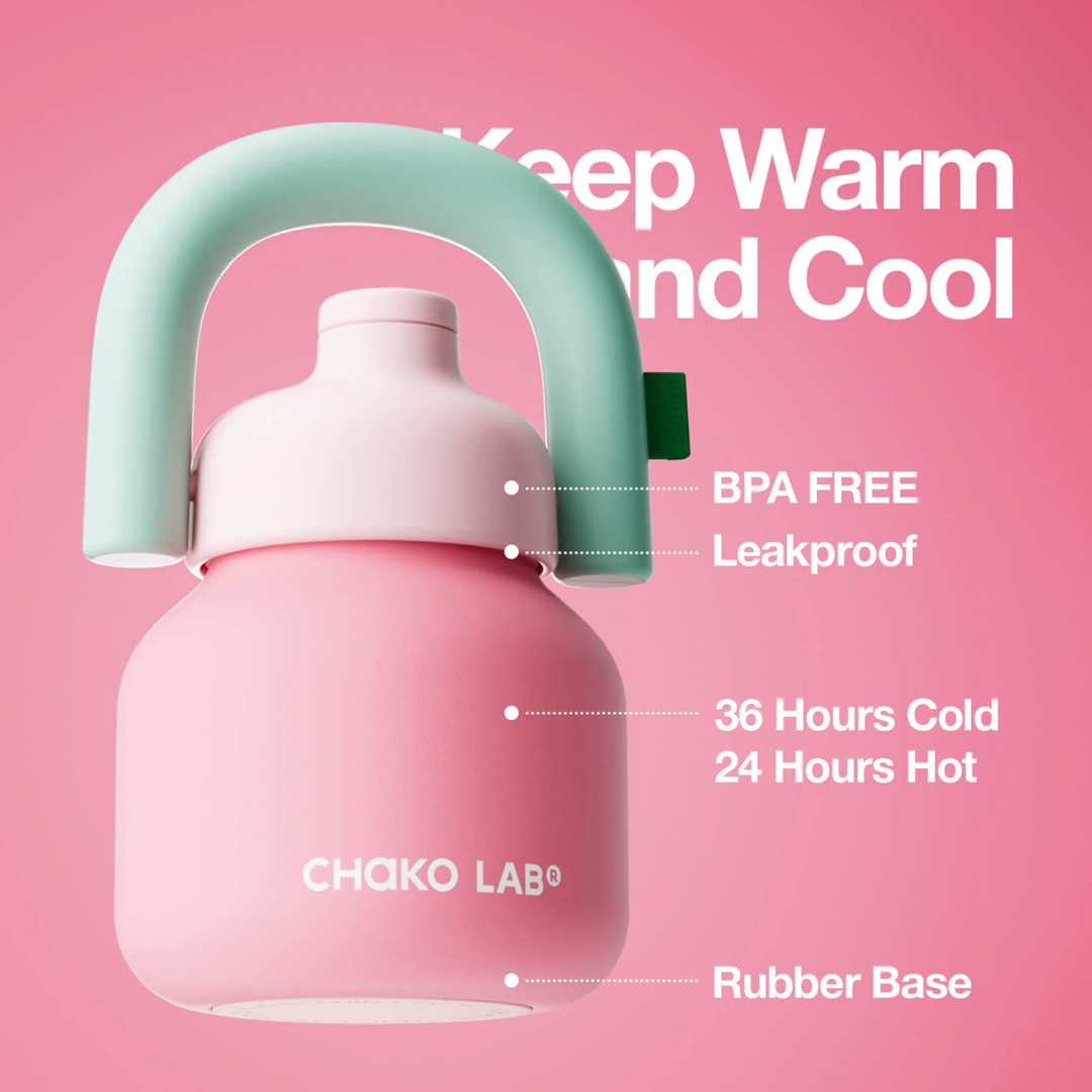 Chako Lab LinLin Kettle - Holiday Pink (1000ML)