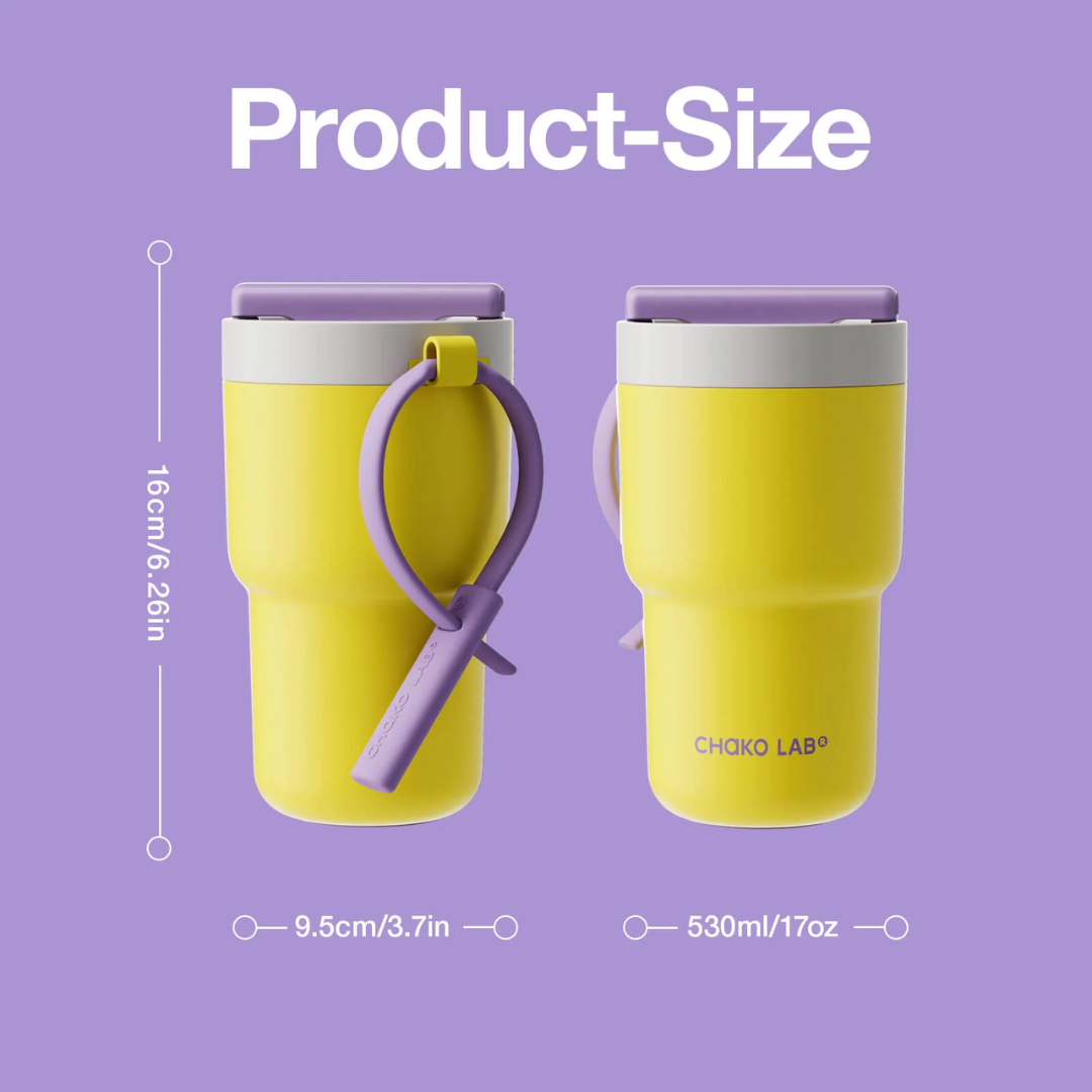 Chako Lab Twist Tumbler - Shiso Lemon (530ML)