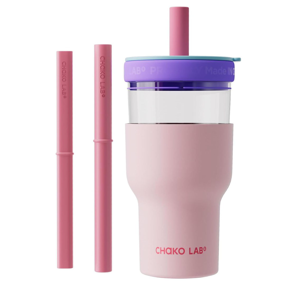 Chako Lab Dual-layer Tumbler - Peach Nebula (590ML/620ML)
