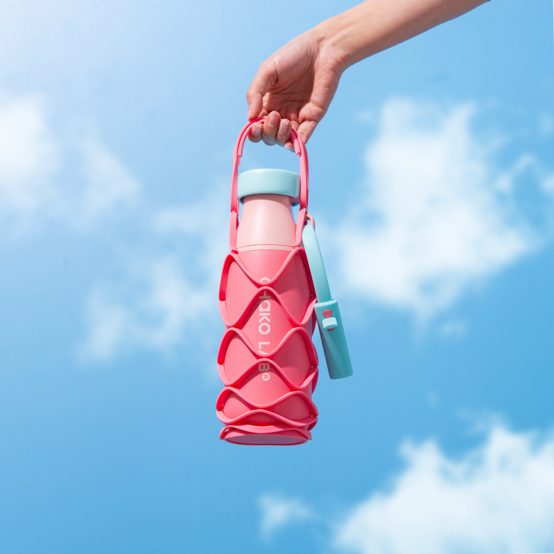 Chako Lab Mesh Cup Sleeve - Pink