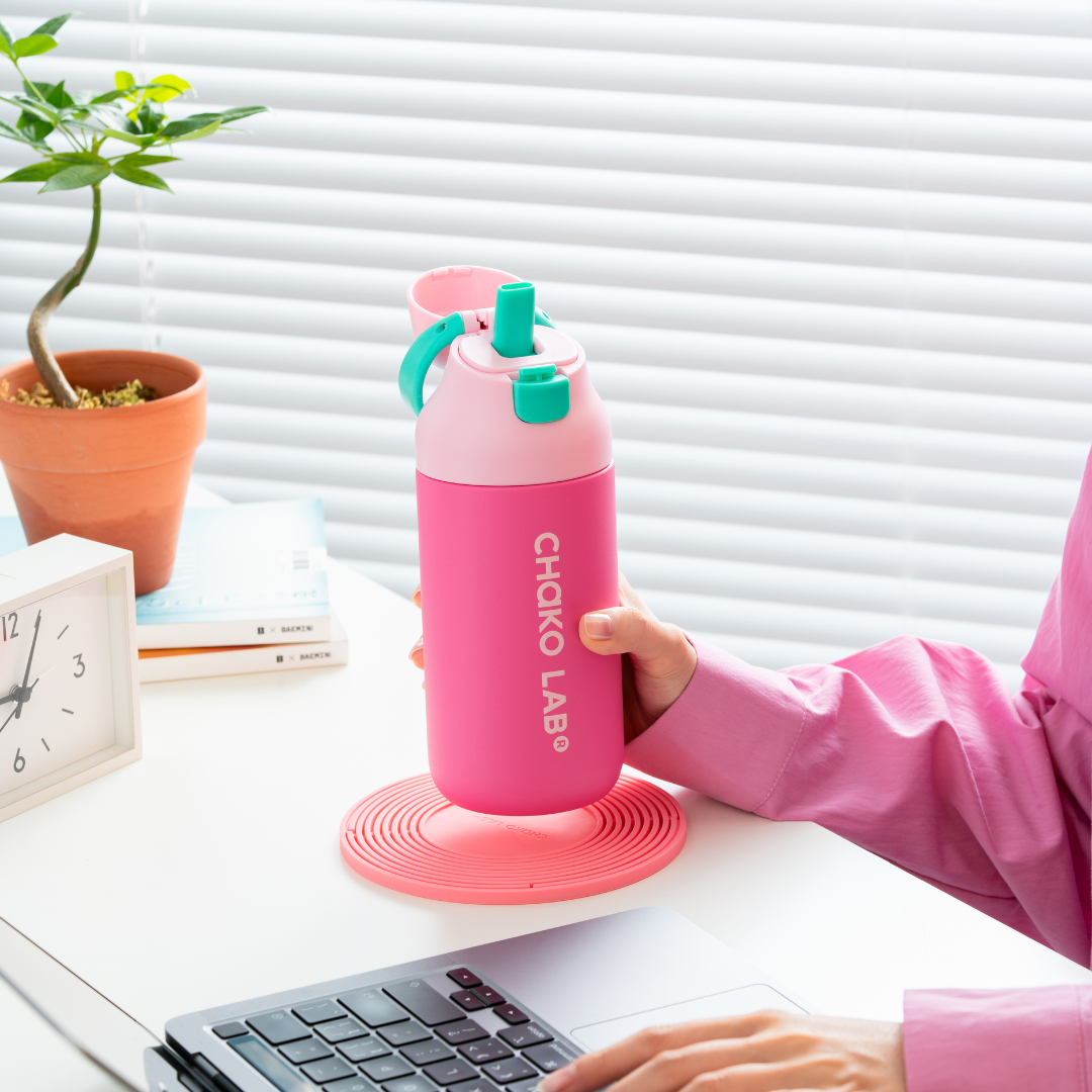 Chako Lab Mesh Cup Sleeve - Pink