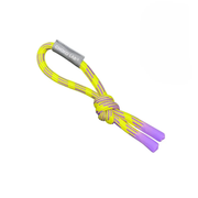 Chako Lab Twist Tumbler Braided Handle Strap -  Yellow Purple