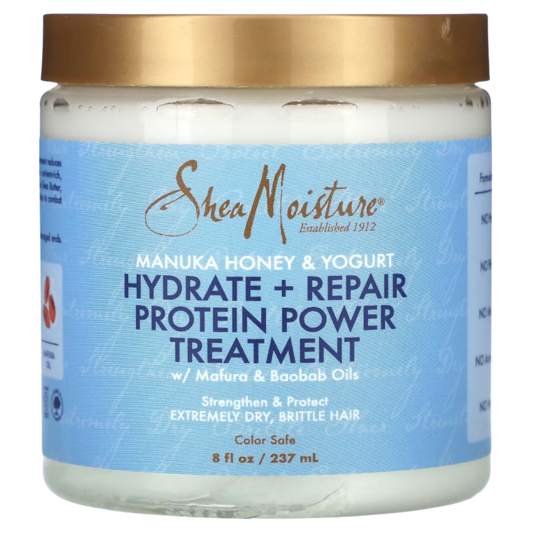 SheaMoisture Manuka Honey & Yogurt Hydrate + Repair Protein Power Treatment (237 ml)