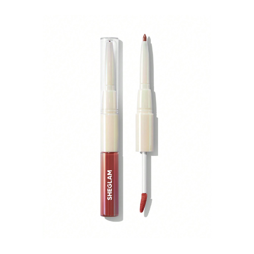 Sheglam Lip Rules Liner & Gloss Pen-Judgey Much