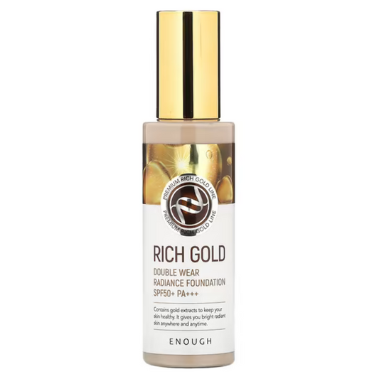 Enough, Rich Gold, Double Wear Radiance Foundation SPF 50+ PA+++, #13