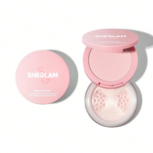 Sheglam Insta-Ready Face & Under Eye Setting Powder Duo-Bubblegum