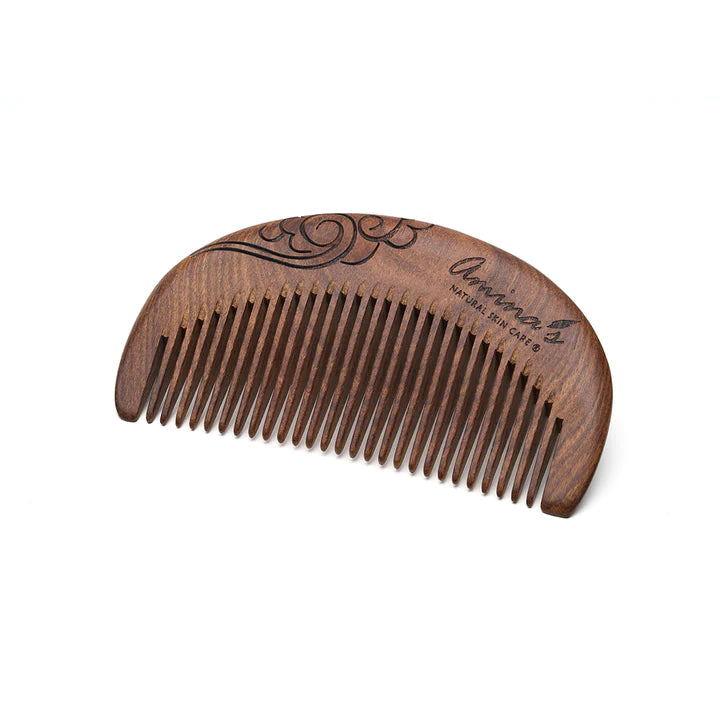 Sandalwood fine-toothed comb